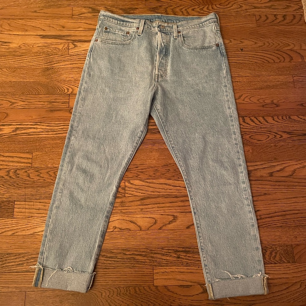 LEVI'S 501 SKINNY JEANS - SIZE: W 32, L 28 - SIGNATURE BY LEVI STRAUSS & CO-